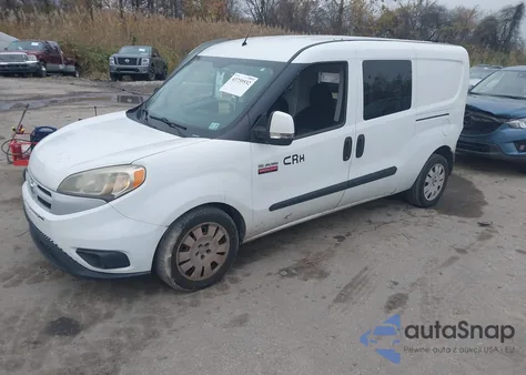 2016 Ram Promaster City Tradesman Slt из США, поврежденный, VIN ZFBERFBT1G6C65223